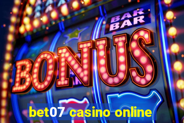 bet07 casino online